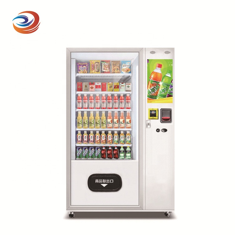 vending machine for foods and drinks touch screen vending machine