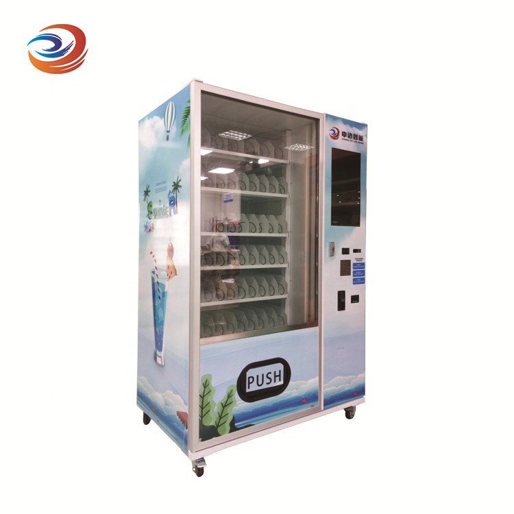 vending machine for foods and drinks touch screen vending machine