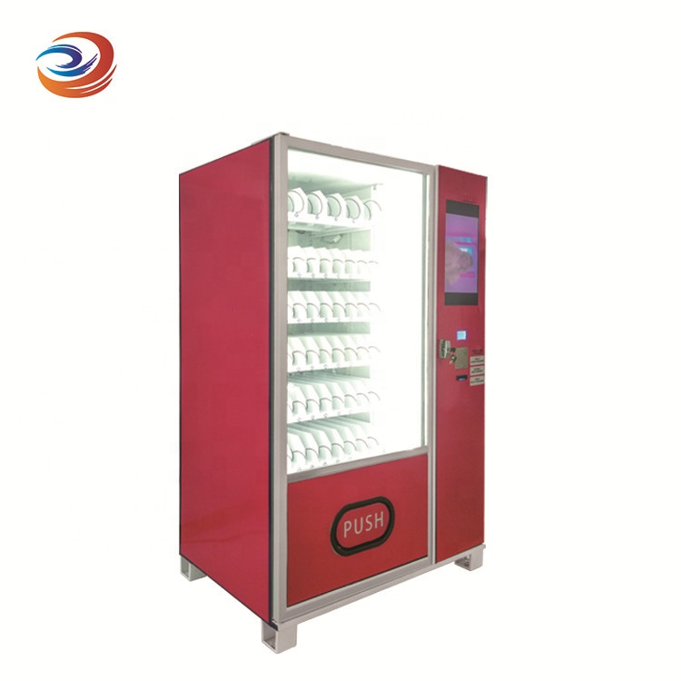 vending machine for foods and drinks touch screen vending machine