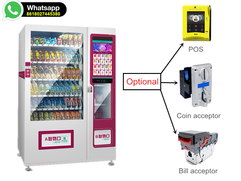 Unmanned vending machine solves the problem of non-contact distribution after the company resumes work