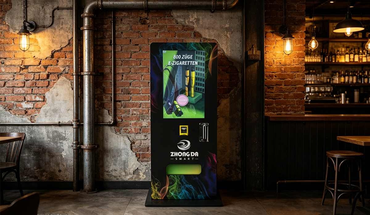 Vape Vending Machine Card Payment South Africa Cashless Reta
