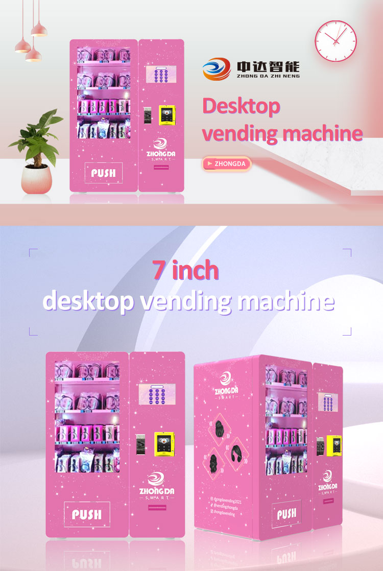 Vending machines for sale Mini vending machine 7 inch stand-alone vending machine