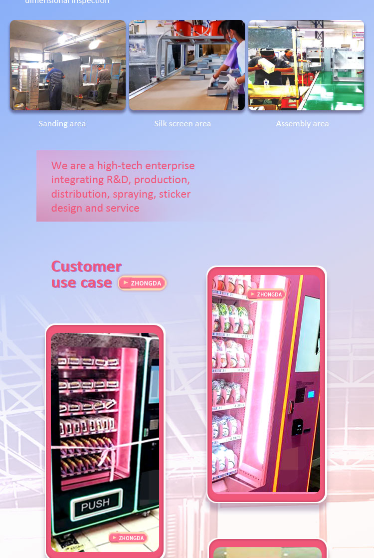 Vending machines for sale Mini vending machine 7 inch stand-alone vending machine